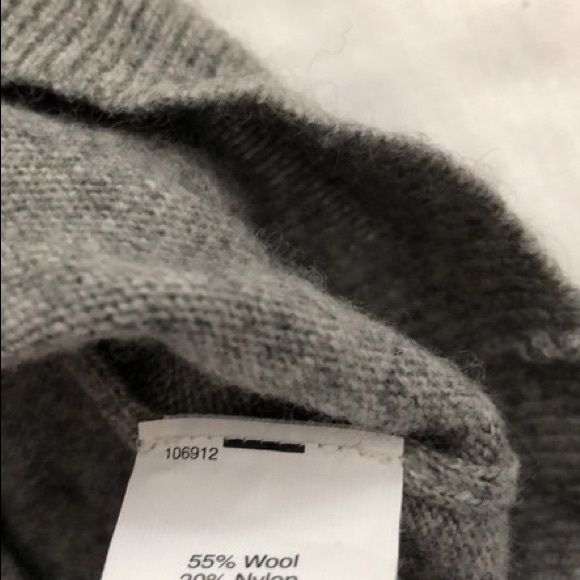 J.Crew Grey Sweater with Cashmere and Jewels - Picture 7 of 7